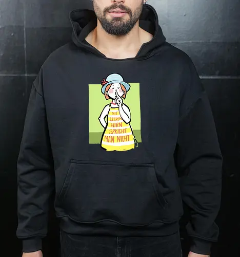 Mit leerem Hirn spricht man nicht