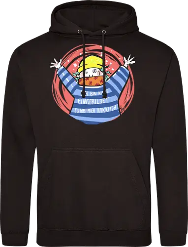 Ich bin nicht eingebildet, es gibt mich wirklich.