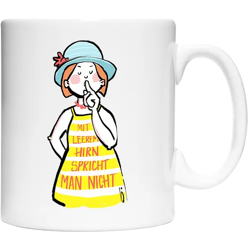 Mit leerem Hirn spricht man nicht