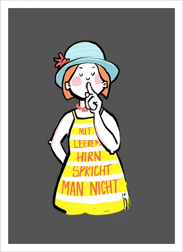 Mit leerem Hirn spricht man nicht