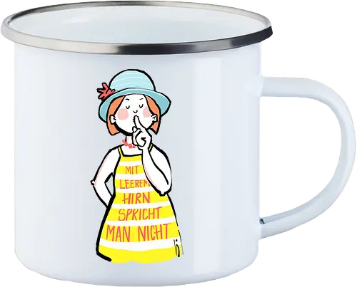 Mit leerem Hirn spricht man nicht