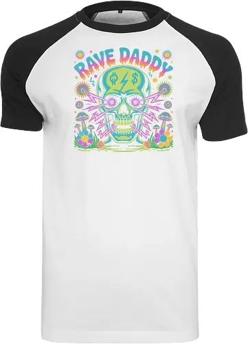 Rave Daddy" Psychedelic Skull