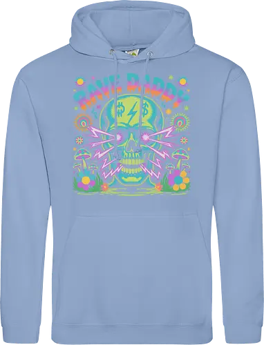 Rave Daddy" Psychedelic Skull