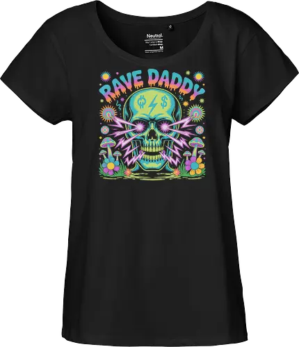 Rave Daddy" Psychedelic Skull