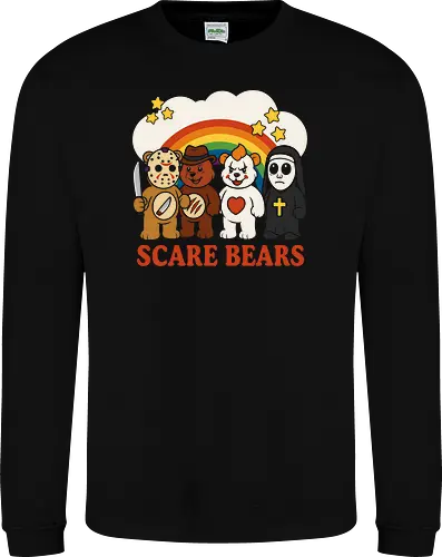 Scare Bears" Horror Movie Care Bears Parody Art