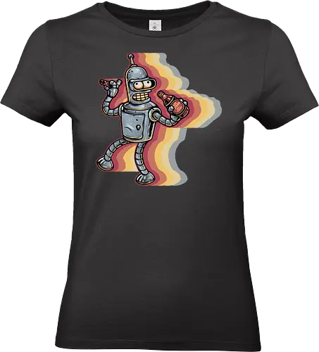 Sick of Non Robots - TV series, animated, animation, sitcom, space, sci-fi, comedy, humor, robot - Standard T-Shirt (Women)