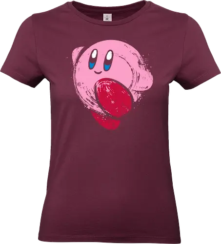 Pink painting - video games, gamer, gaming, pink, painting, retro, cute - Standard T-Shirt (Women)
