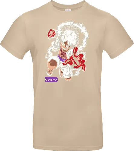 Monkey D. pirate Gear 5 Nika Form Pirate Art