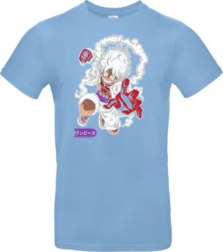 Monkey D. pirate Gear 5 Nika Form Pirate Art