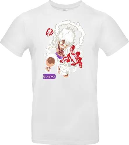 Monkey D. pirate Gear 5 Nika Form Pirate Art