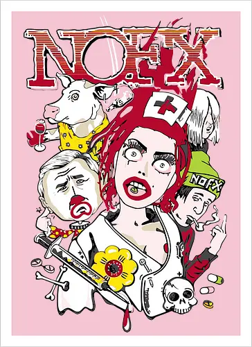 NOFX - Chaotische Krankenschwester Kunst - Kalifornischer Punk Rock