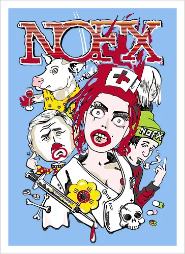NOFX - Chaotische Krankenschwester Kunst - Kalifornischer Punk Rock