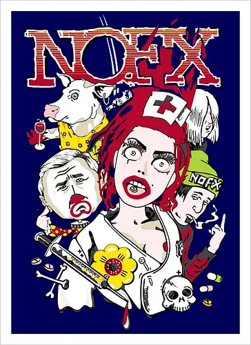 NOFX - Chaotische Krankenschwester Kunst - Kalifornischer Punk Rock