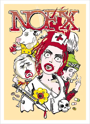 NOFX - Chaotische Krankenschwester Kunst - Kalifornischer Punk Rock
