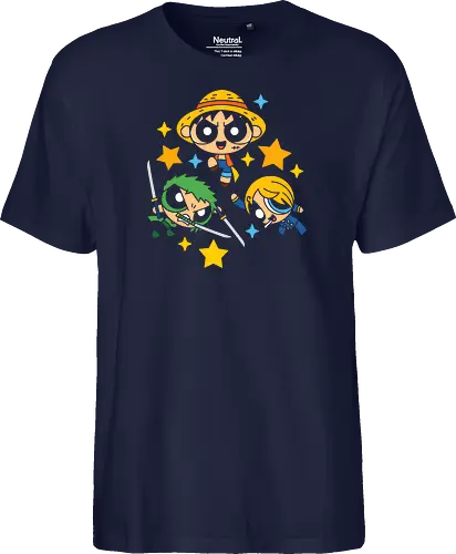 Cute Chibi Straw Hat Pirates Trio Pirate Art