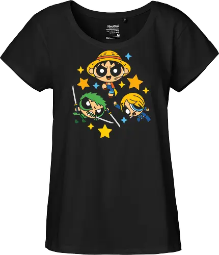 Cute Chibi Straw Hat Pirates Trio Pirate Art