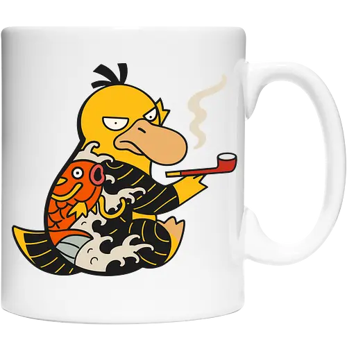 Psyduck Japanese Yakuza Tattoo Pop Culture Art