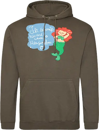 Ich schmeiß hin und werde Meerjungfrau - Meerjungfrau, Comic - Standard Hoodie