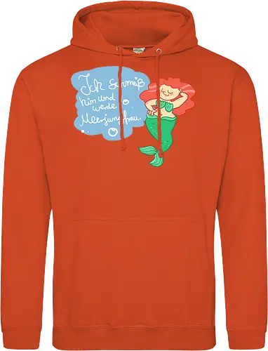 Ich schmeiß hin und werde Meerjungfrau - Meerjungfrau, Comic - Standard Hoodie