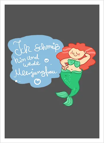 Ich schmeiß hin und werde Meerjungfrau