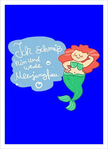 Ich schmeiß hin und werde Meerjungfrau