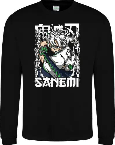 Sanemi Shinazugawa Wind Hashira Slayer Anime Art