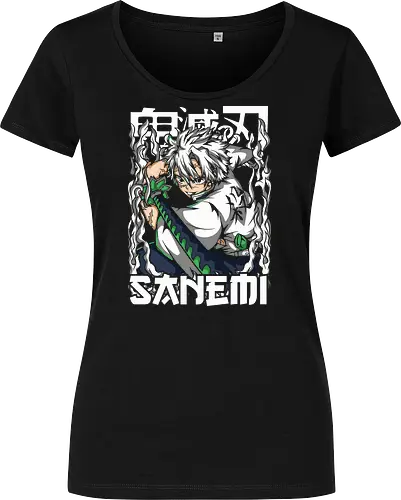 Sanemi Shinazugawa Wind Hashira Slayer Anime Art