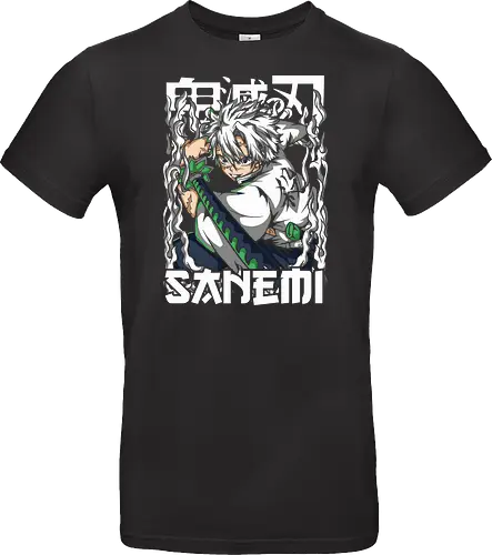 Sanemi Shinazugawa Wind Hashira Slayer Anime Art
