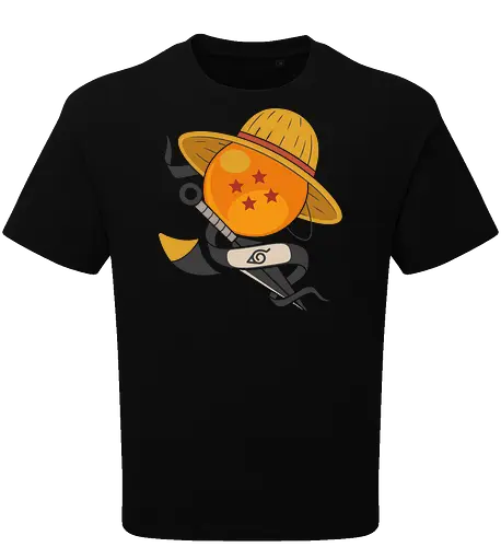 Anime Crossover Dragon Pirate Shinobi Mashup Art