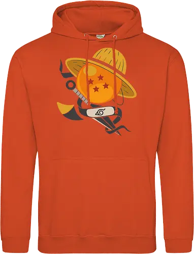 Anime Crossover Dragon Pirate Shinobi Mashup Art