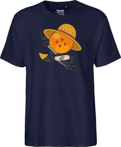 Anime Crossover Dragon Pirate Shinobi Mashup Art