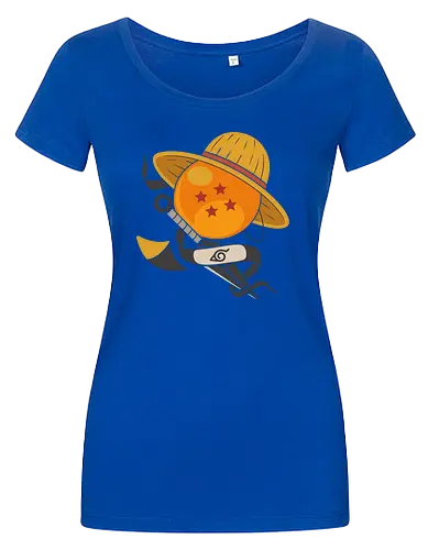 Anime Crossover Dragon Pirate Shinobi Mashup Art