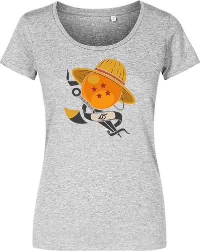 Anime Crossover Dragon Pirate Shinobi Mashup Art