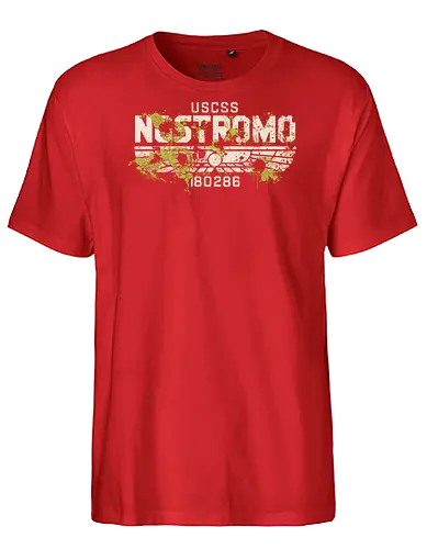 Nostromo Acid - nostromo, alien, retro monitor, spaceship, scifi, 1979, weyland, xenomorph - Fairtrade T-Shirt