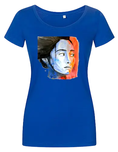 noriko in blue