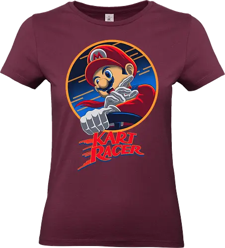 Kart Racer - Speed Racer, Plumber Kart - Standard T-Shirt (Women)