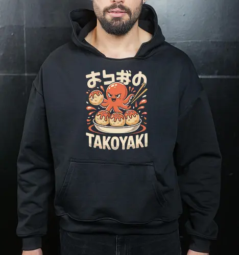 Cute Octopus Takoyaki Japanese Food Art