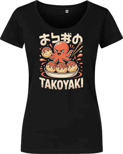 Cute Octopus Takoyaki Japanese Food Art