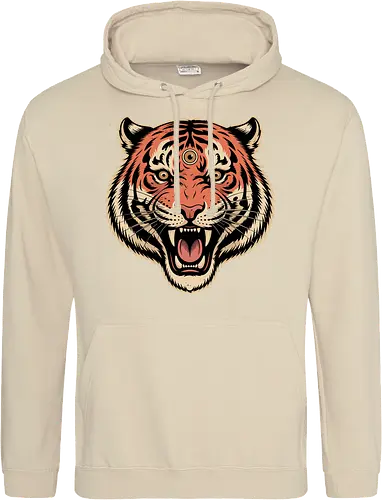 Third Eye Mystical Tiger Head Art Print