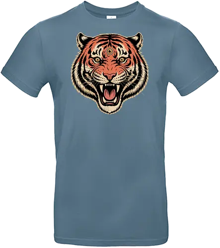 Third Eye Mystical Tiger Head Art Print