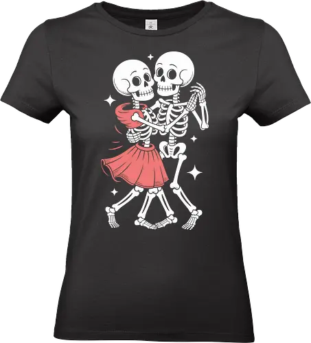 Dancing Skeletons Retro Gothic Romance