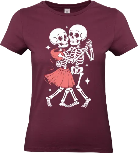 Dancing Skeletons Retro Gothic Romance