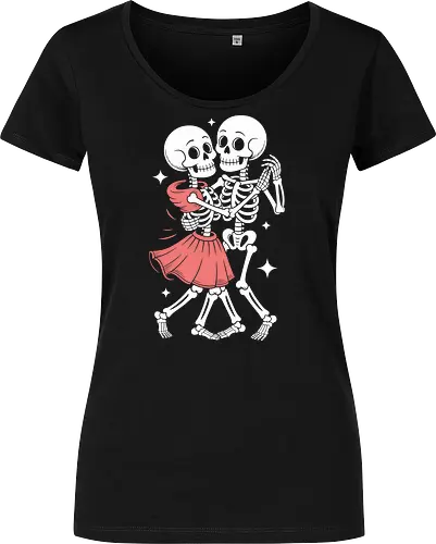 Dancing Skeletons Retro Gothic Romance