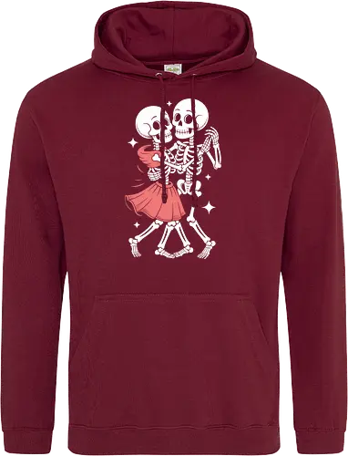 Dancing Skeletons Retro Gothic Romance
