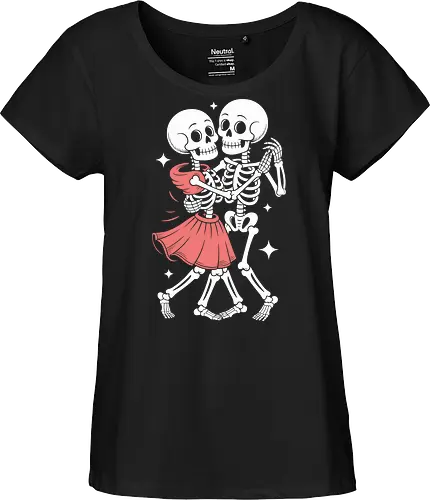 Dancing Skeletons Retro Gothic Romance