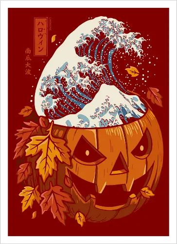 The Great Wave of Pumpkin