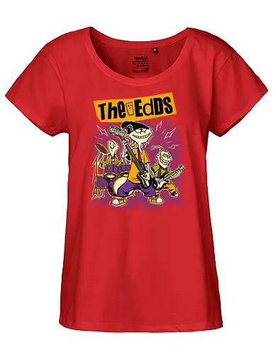 Cartoon Rock Band  - Animation, Animated, Cartoon, Rock And Roll, Punk Rock, Hard Rock, Alternative Rock, Alternative, Grunge, Music, Music Group, Music Band, Band - Fairtrade Girl Shirt