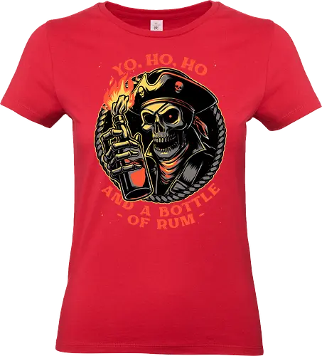 Revolution Pirate Song  - Pirate, Pirate Ship, Pirates, Song, Shanty, Music, Fantasy, Dark Fantasy, Skull, Skeleton, Creepy, Spooky, Molotov, Revolution, Fire - Standard T-Shirt (Women)