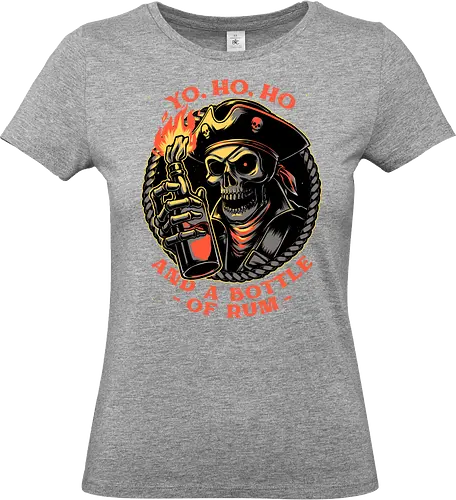 Revolution Pirate Song  - Pirate, Pirate Ship, Pirates, Song, Shanty, Music, Fantasy, Dark Fantasy, Skull, Skeleton, Creepy, Spooky, Molotov, Revolution, Fire - Standard T-Shirt (Women)
