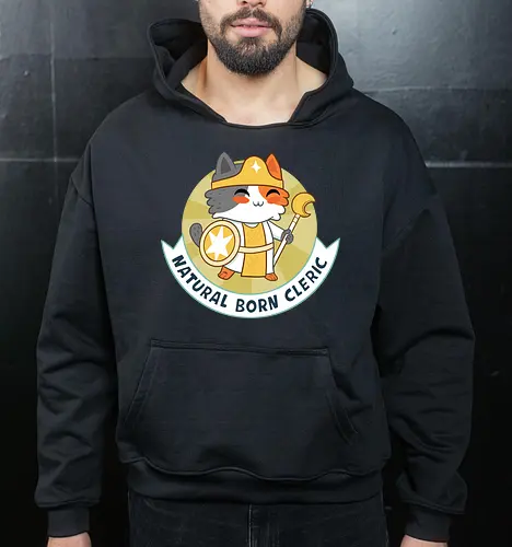 RPG Cats - Natural Born Cleric